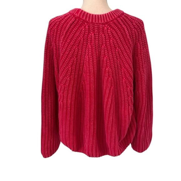 Free People Take Me Home Sweater in Pink S - Picture 4 of 7